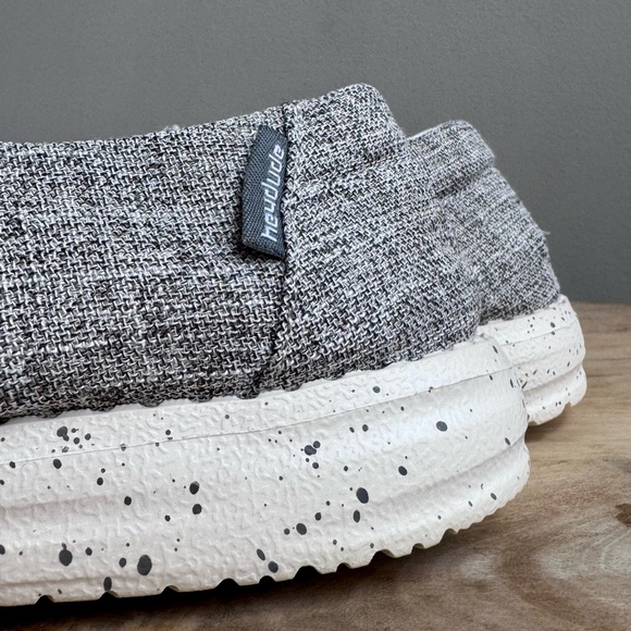 Hey Dude Wendy Linen Iron Gray Slip On Loafers Womens Size 7 Walking - Picture 6 of 10